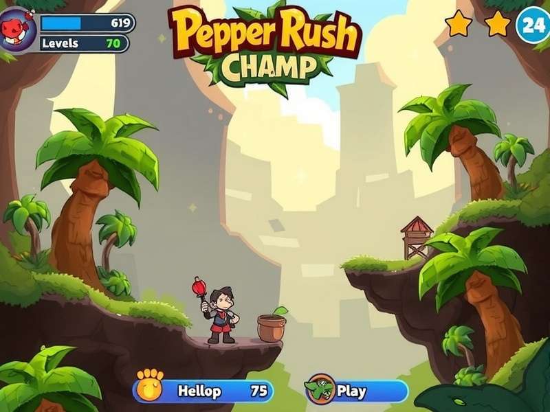 Pepper Rush Champ Gameplay